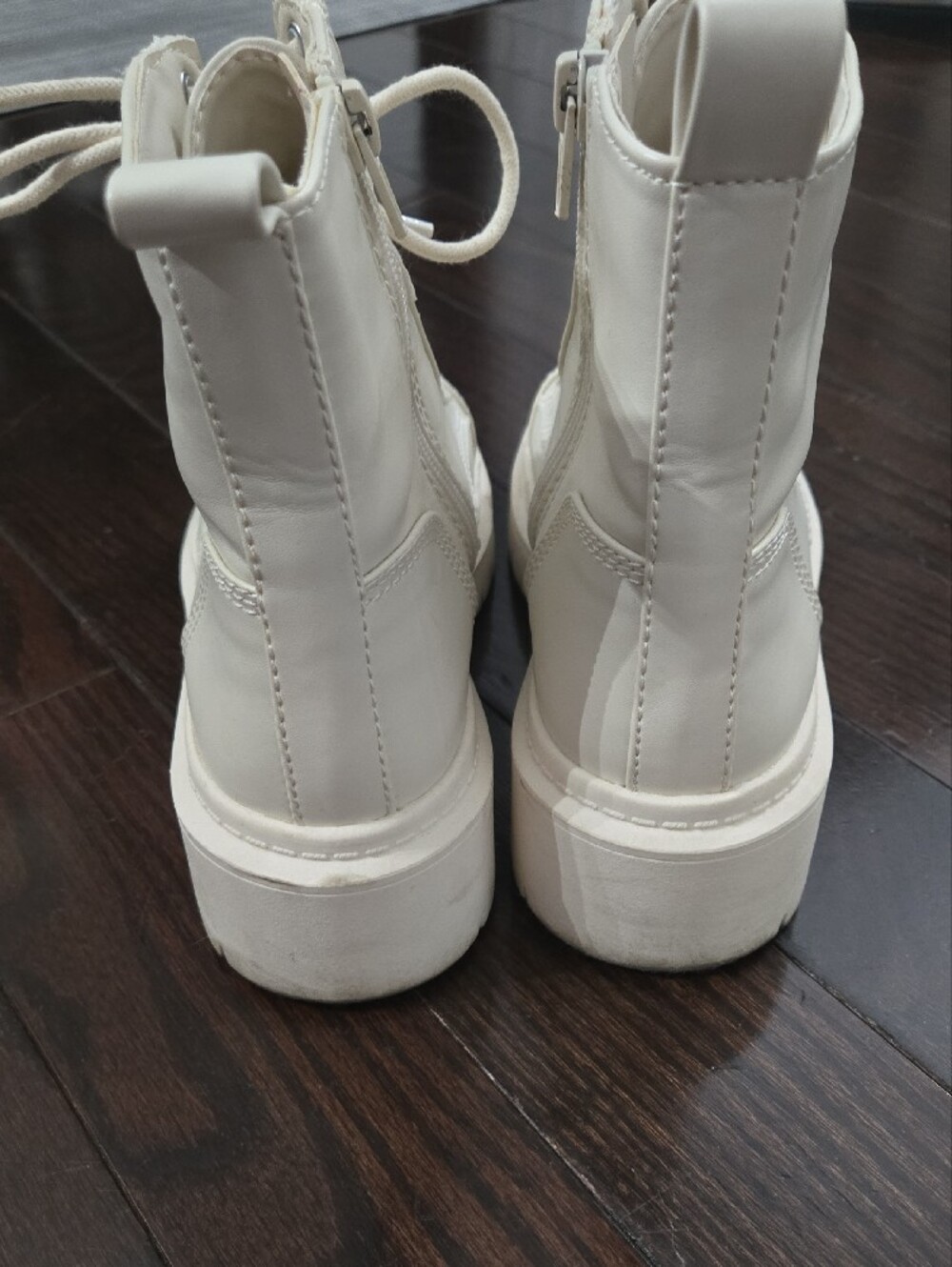 Aldo Lace-Up Combat Boots - Picture 4 of 7